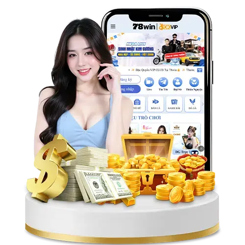 Hình ảnh jackpot lớn với tiền vàng đổ ra